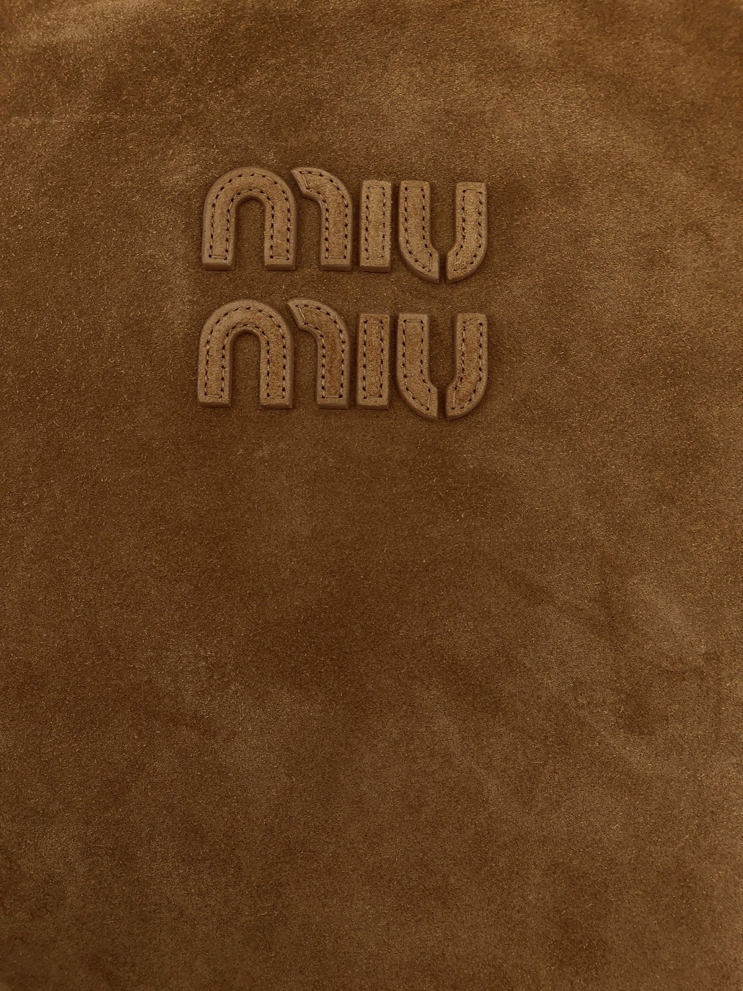 Ivy suede shoulder bag