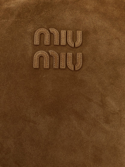 Ivy suede shoulder bag thumbnail