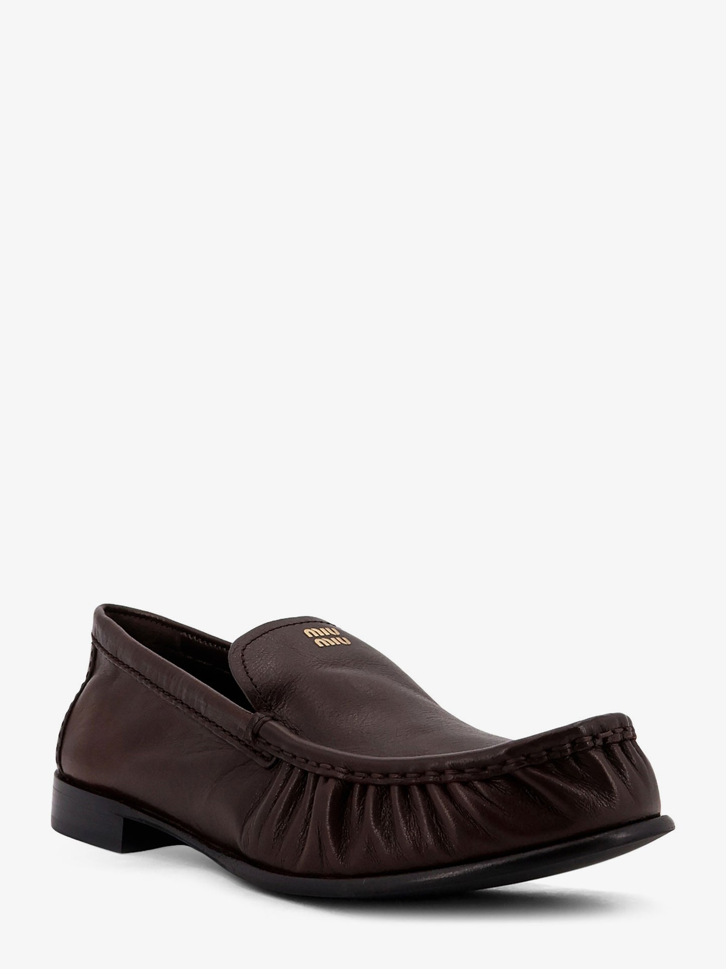 Leather loafers