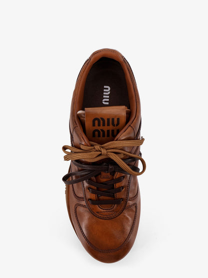 Gymnasium vintage leather low-top sneakers thumbnail