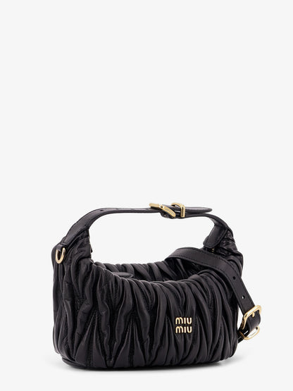 Matelassé leather handbag thumbnail