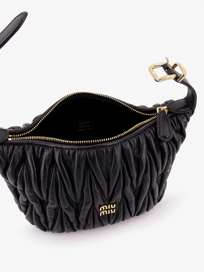 Matelassé leather handbag thumbnail