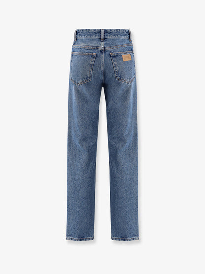 Straight leg jeans with reverse pockets thumbnail