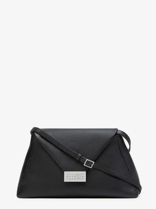 Leather shoulder bag