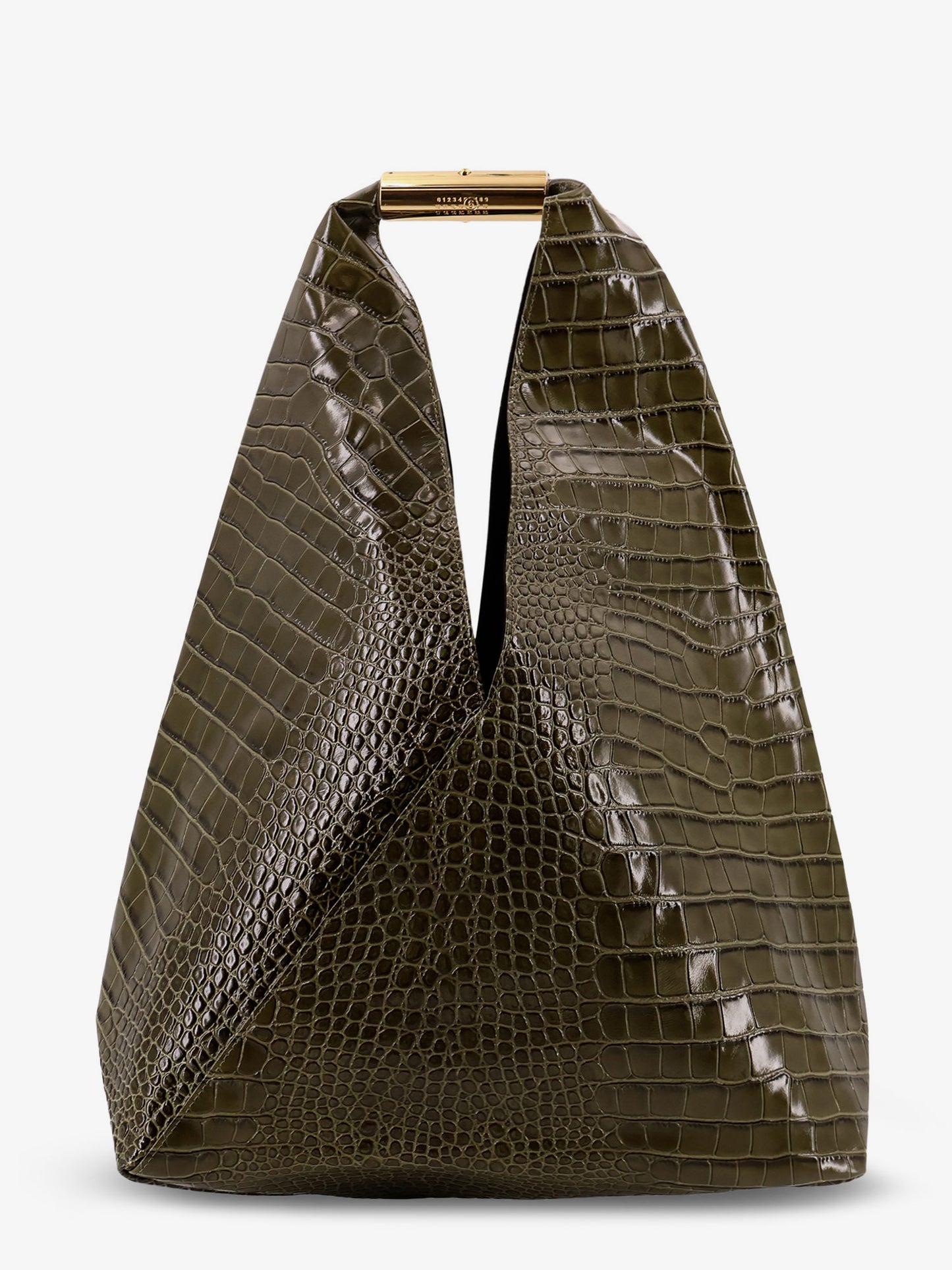 Leather shoulder bag