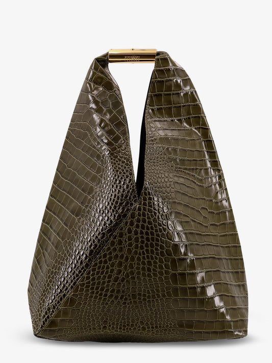 Leather shoulder bag