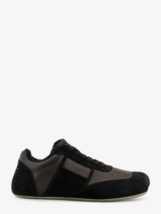 Anatomic suede and leather sneakers