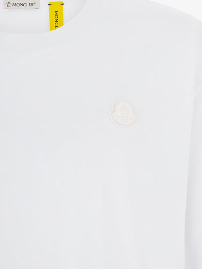 Cotton t-shirt with logo patch on the front thumbnail