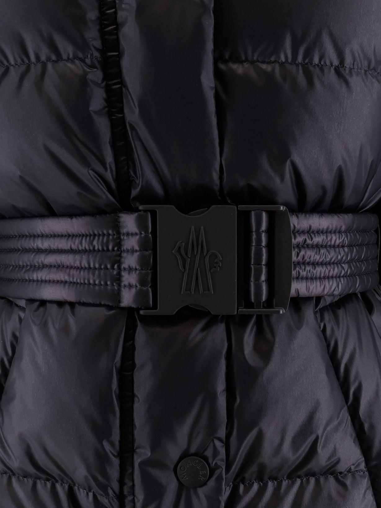 Bataillouse down jacket with belt