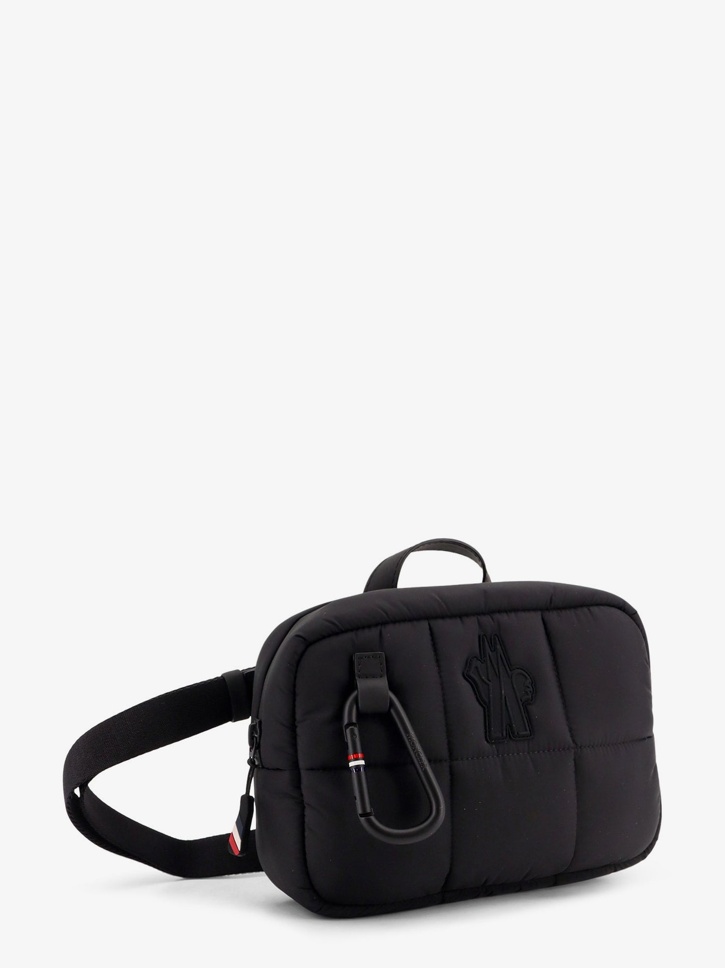 Nylon belt bag with embossed logo