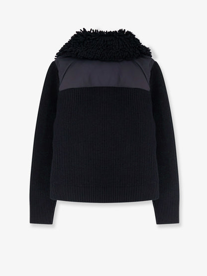 Down Jacket with wool inserts thumbnail