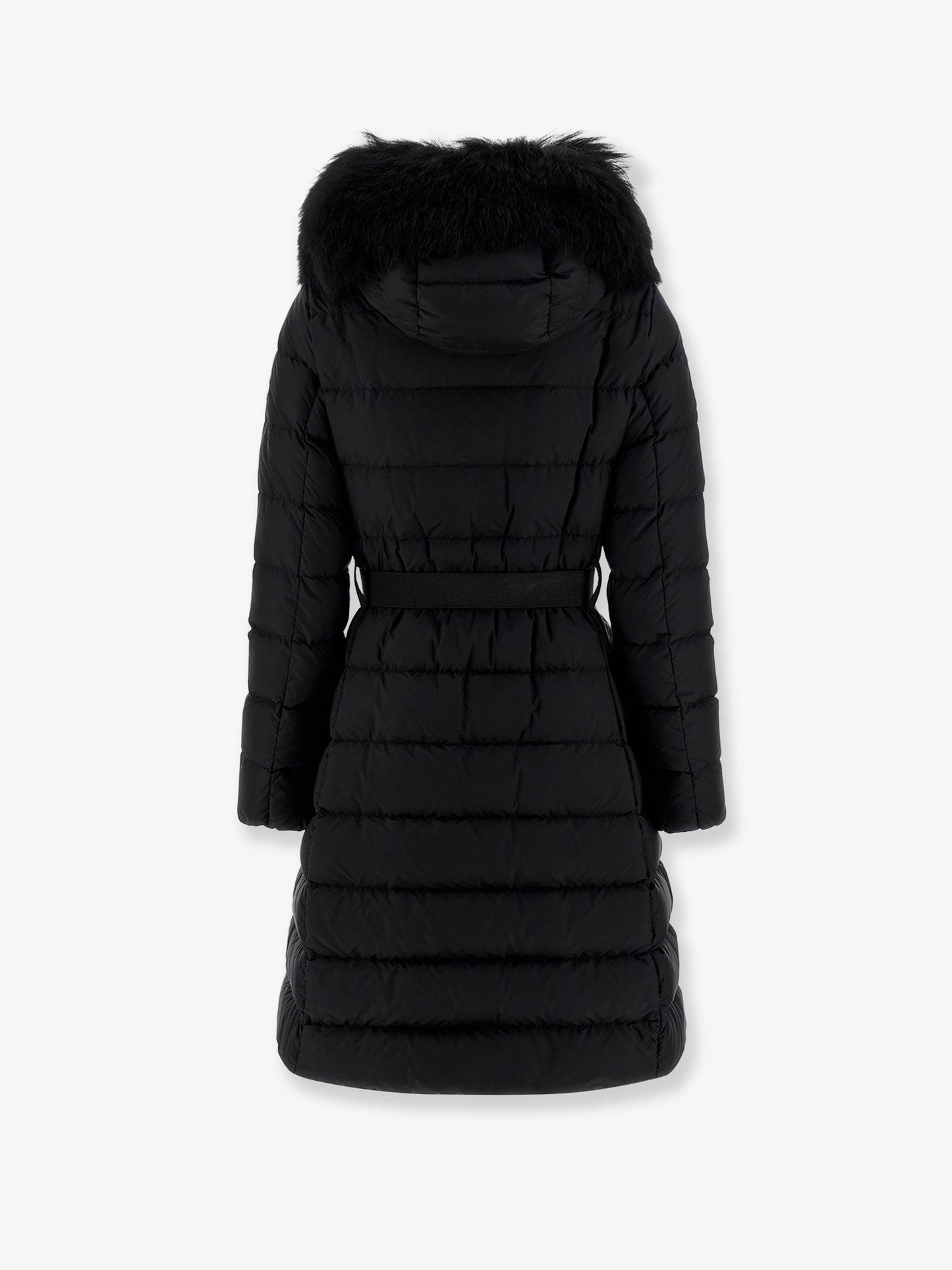 Khloesse nylon long down jacket