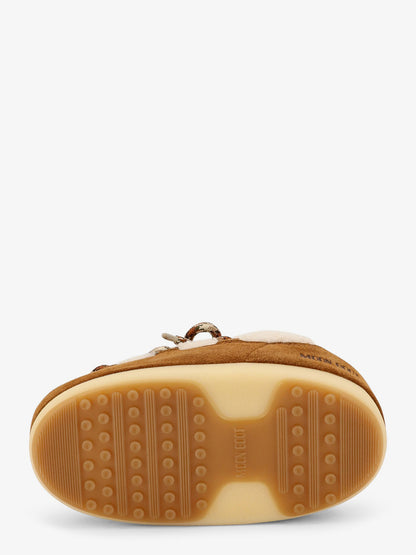 Shearling and suede slip-on thumbnail