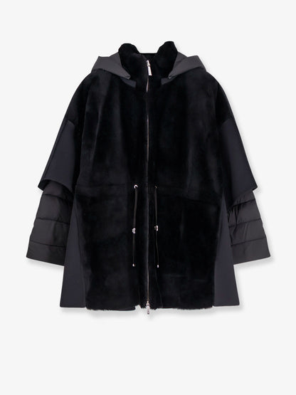 Raja shearling cape thumbnail