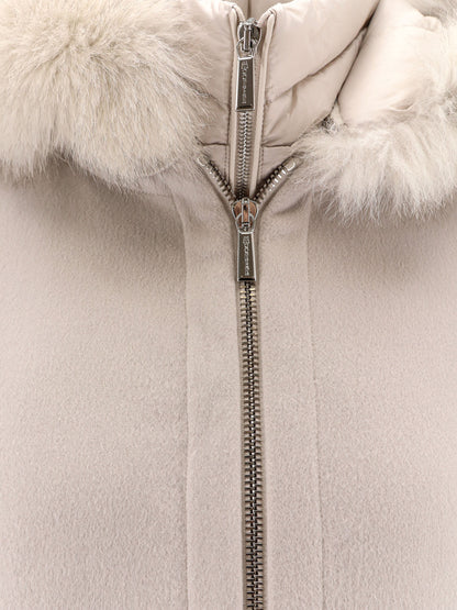 Pegaso-Cwr sleeveless wool and cashmere coat thumbnail