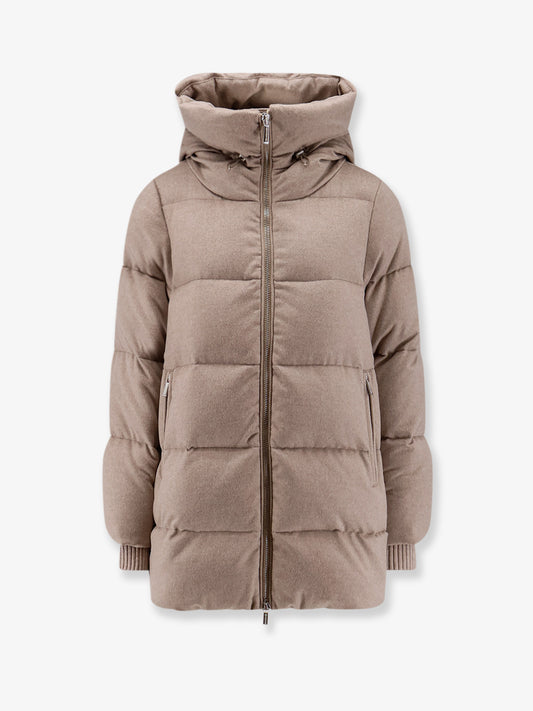 Carinzia wool and cashmere down jacket