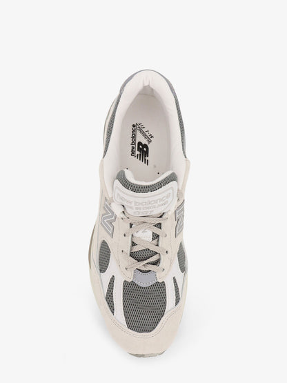 991 mesh and suede low-top sneakers thumbnail