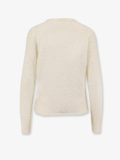 Mohair blend sweater with sequins thumbnail