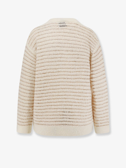 Wool blend sweater with sequins thumbnail