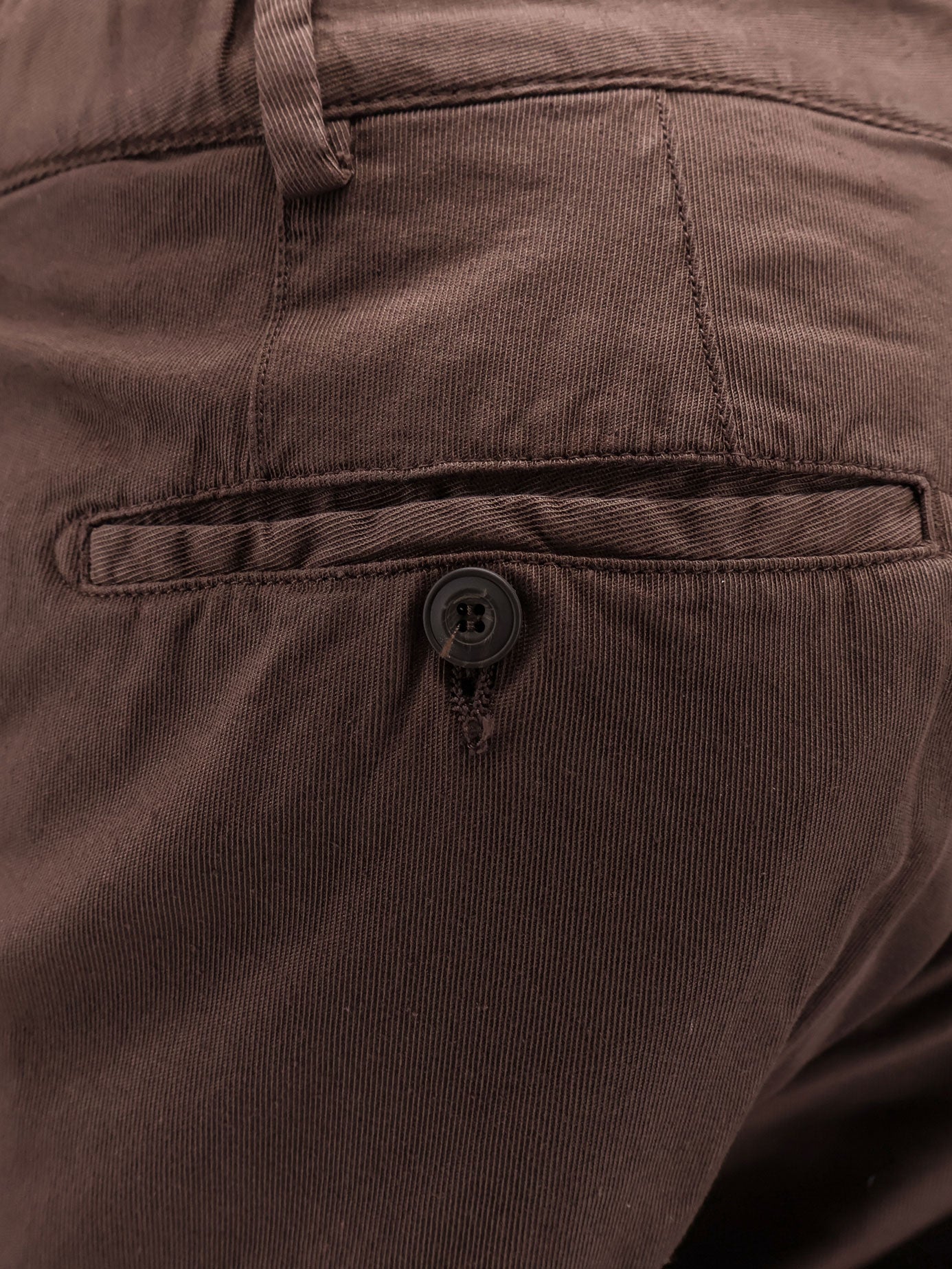 Cotton and linen trousers