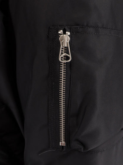 Cropped Hood nyln bomber with padding thumbnail