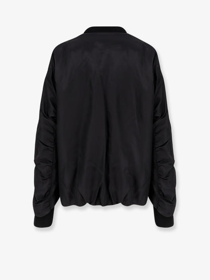 Minimal nylon bomber with padding thumbnail