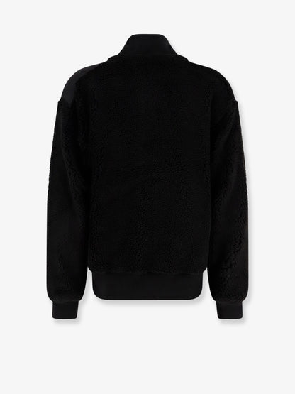 Fleece synthetic fur bomber thumbnail