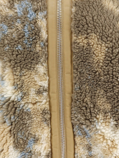 Fleece synthetic fur bomber thumbnail