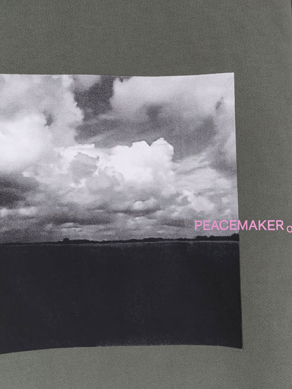 Loose Fit Hoodie Star Print Sweatshirt thumbnail