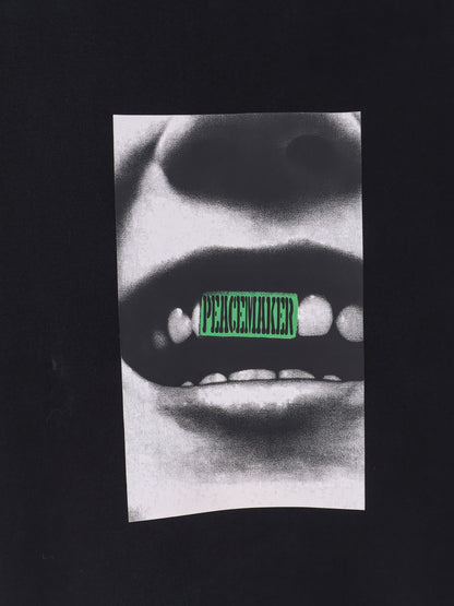 Loose Fit Crewneck Smile Print Sweatshirt thumbnail