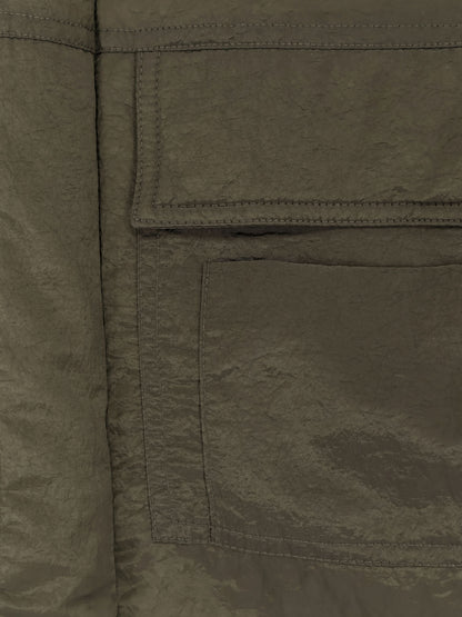 Giacca Padded Overshirt in nylon thumbnail