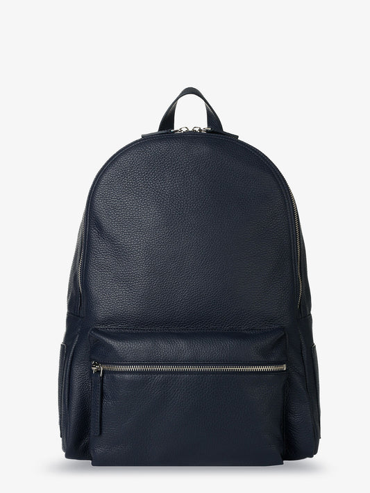 Leather backpack