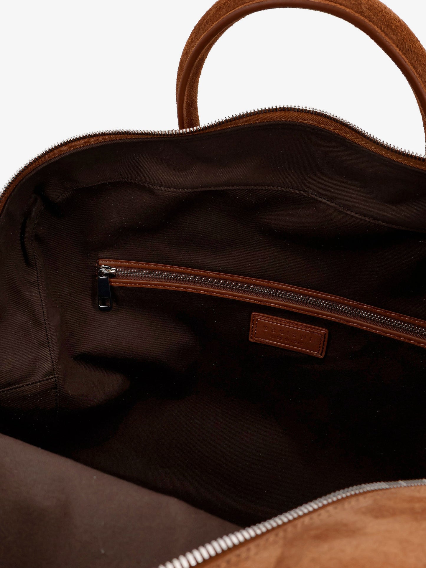 Jones suede travel bag