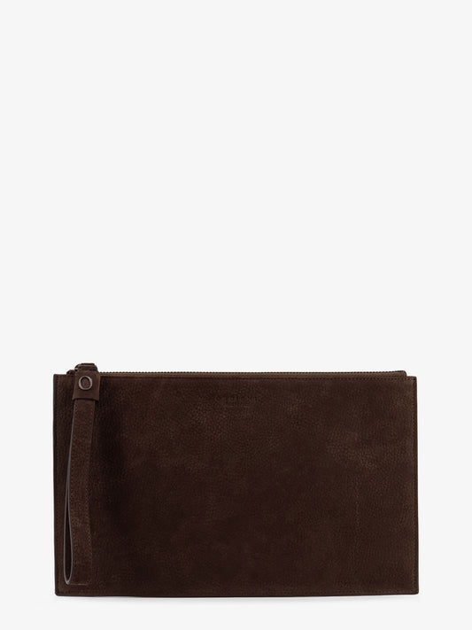 Leather clutch