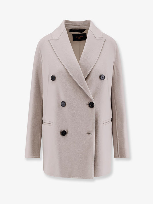 Ariella double-breasted wool coat