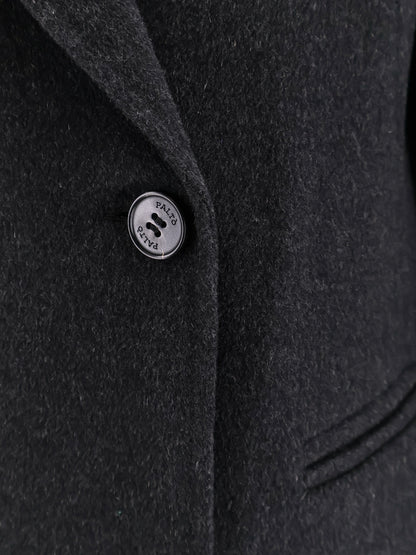 Cappotto doppio petto Ariella in lana thumbnail