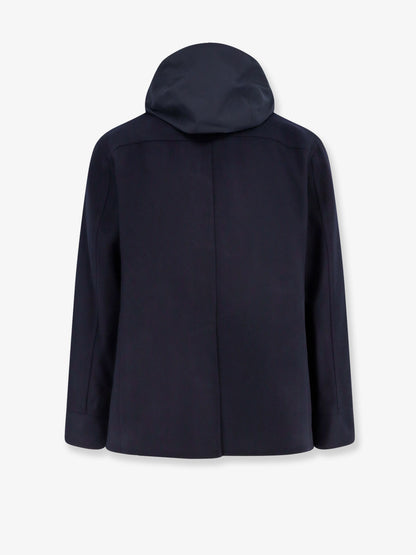 Double-breasted wool coat thumbnail