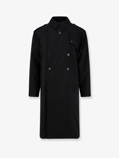 Luca Drill Superfine Wool 2 Layers Coat thumbnail