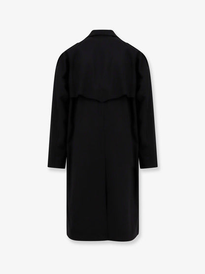 Luca Drill Superfine Wool 2 Layers Coat thumbnail