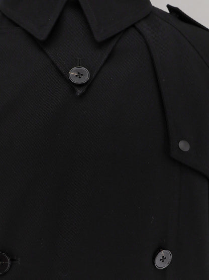 Luca Drill Superfine Wool 2 Layers Coat thumbnail