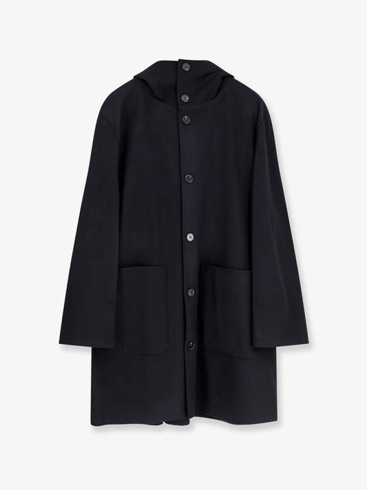 Tonio Felt wool and nylon coat