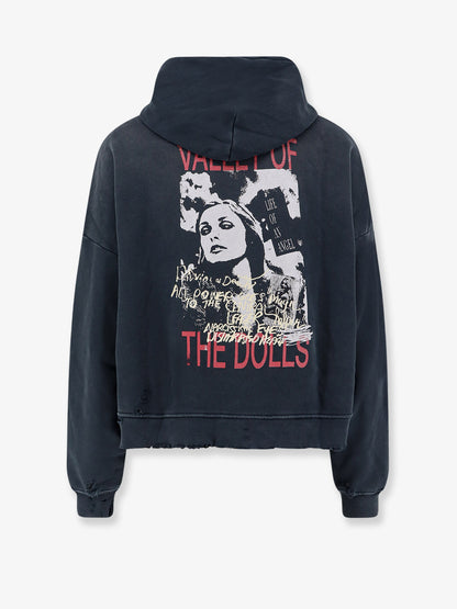 Paly cotton sweatshirt with Destroyed effect thumbnail