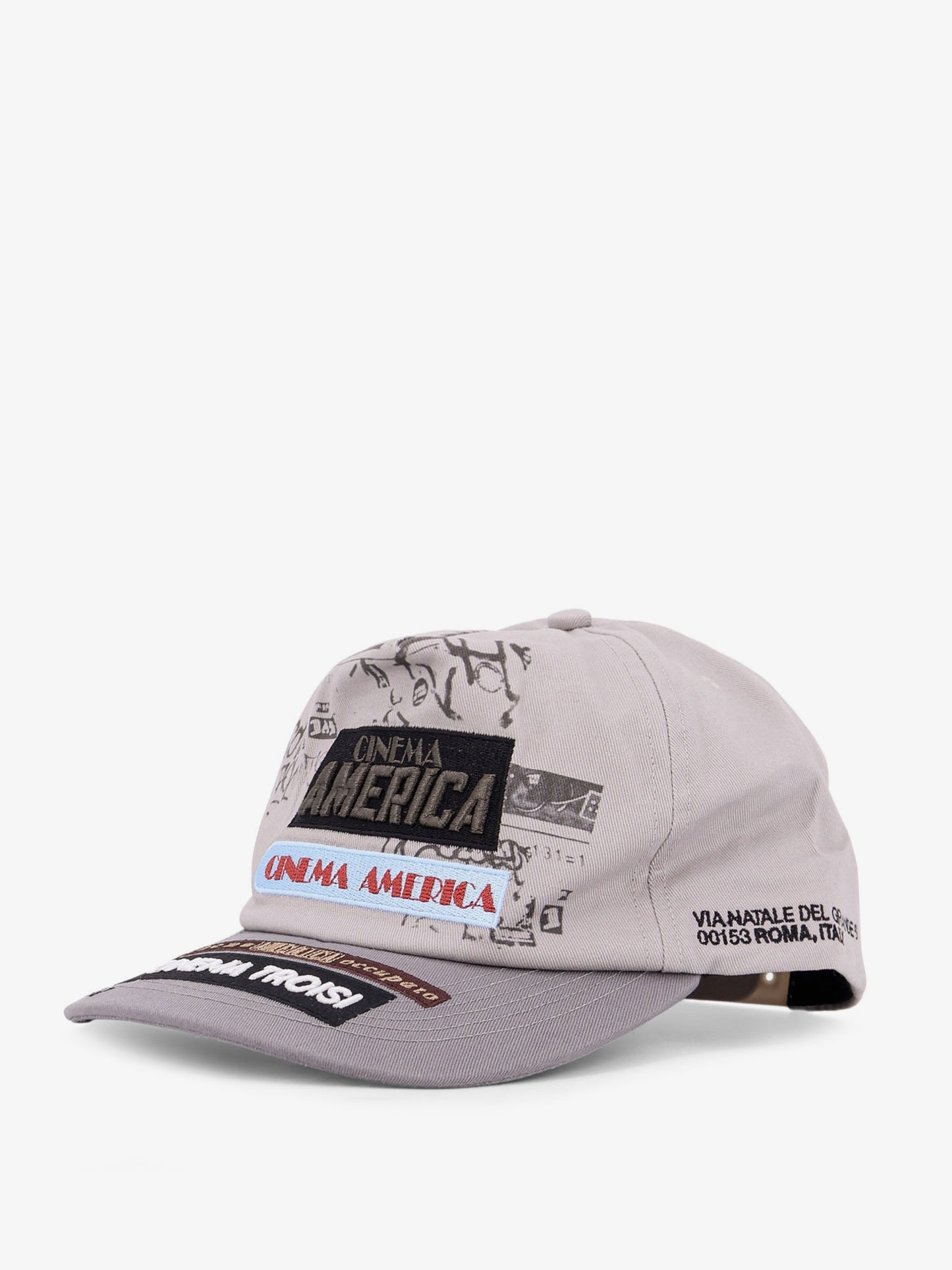 Cinema Troisi 5 Panel cotton hat