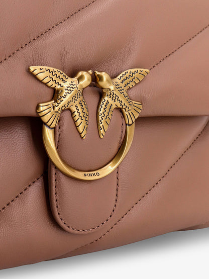 Love Puff Classic matelassé leather shoulder bag thumbnail