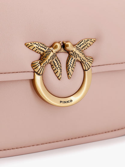 Love Box leather crossbody bag thumbnail