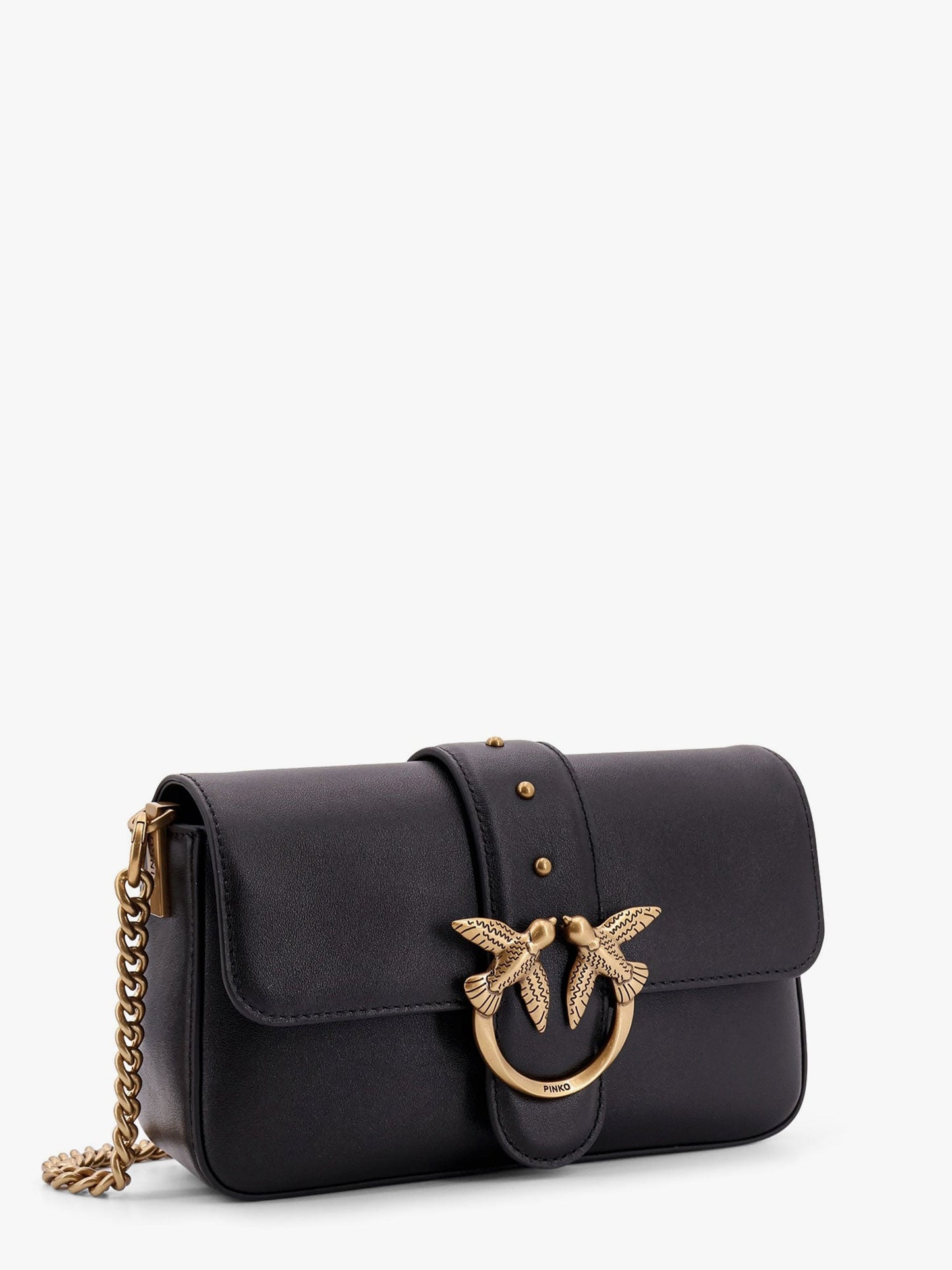 Love one mini leather shoulder bag