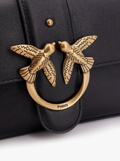 Love one mini leather shoulder bag thumbnail