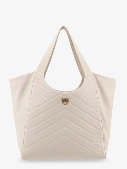 Borsa a spalla in pelle impunturata thumbnail