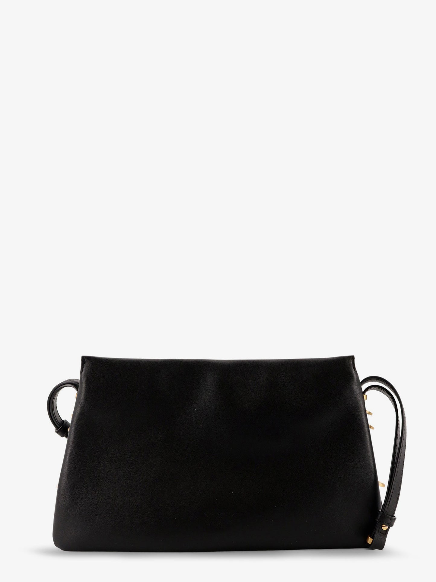 Triplet leather shoulder bag