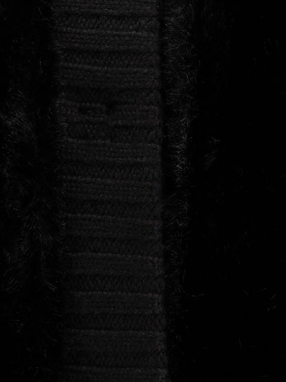 Genovese long faux fur vest thumbnail